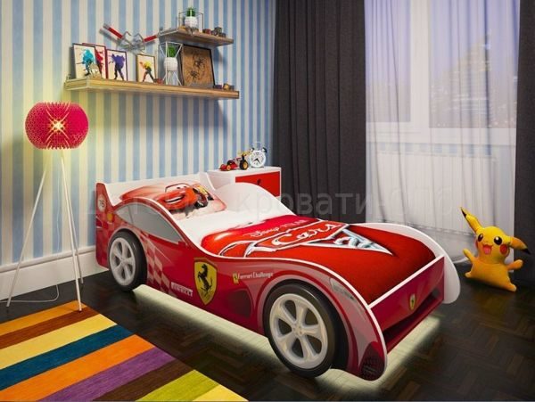 Фантастические кровати-машины для детей